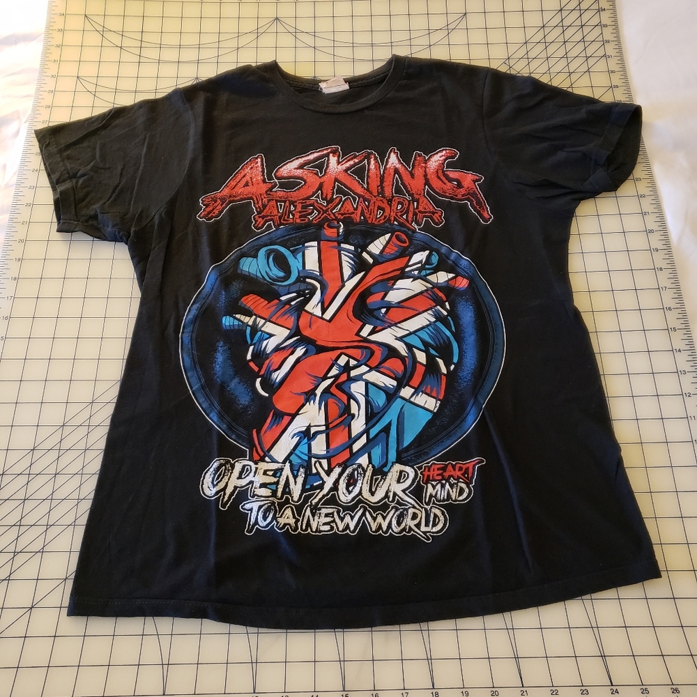 Asking Alexandria concert/promo t shirt M